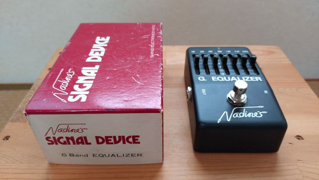 【動作確認済】Nadine's G. EQUALIZER ギターエフェクター