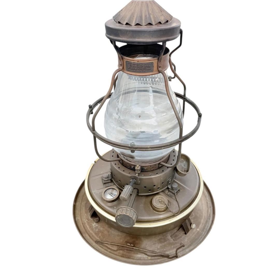 【激レア】ニッセン（日本船燈）IS-3 石油ストーブ 真鍮製 ゴールドフレーム