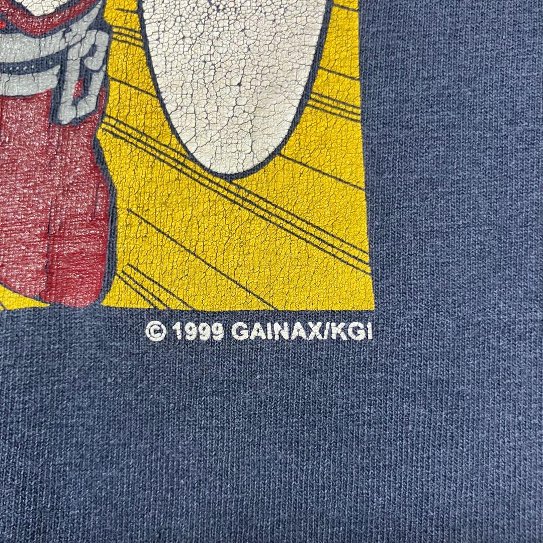 【L】90s FLCL フリクリ ハル子 アニメ Tシャツ Vintage