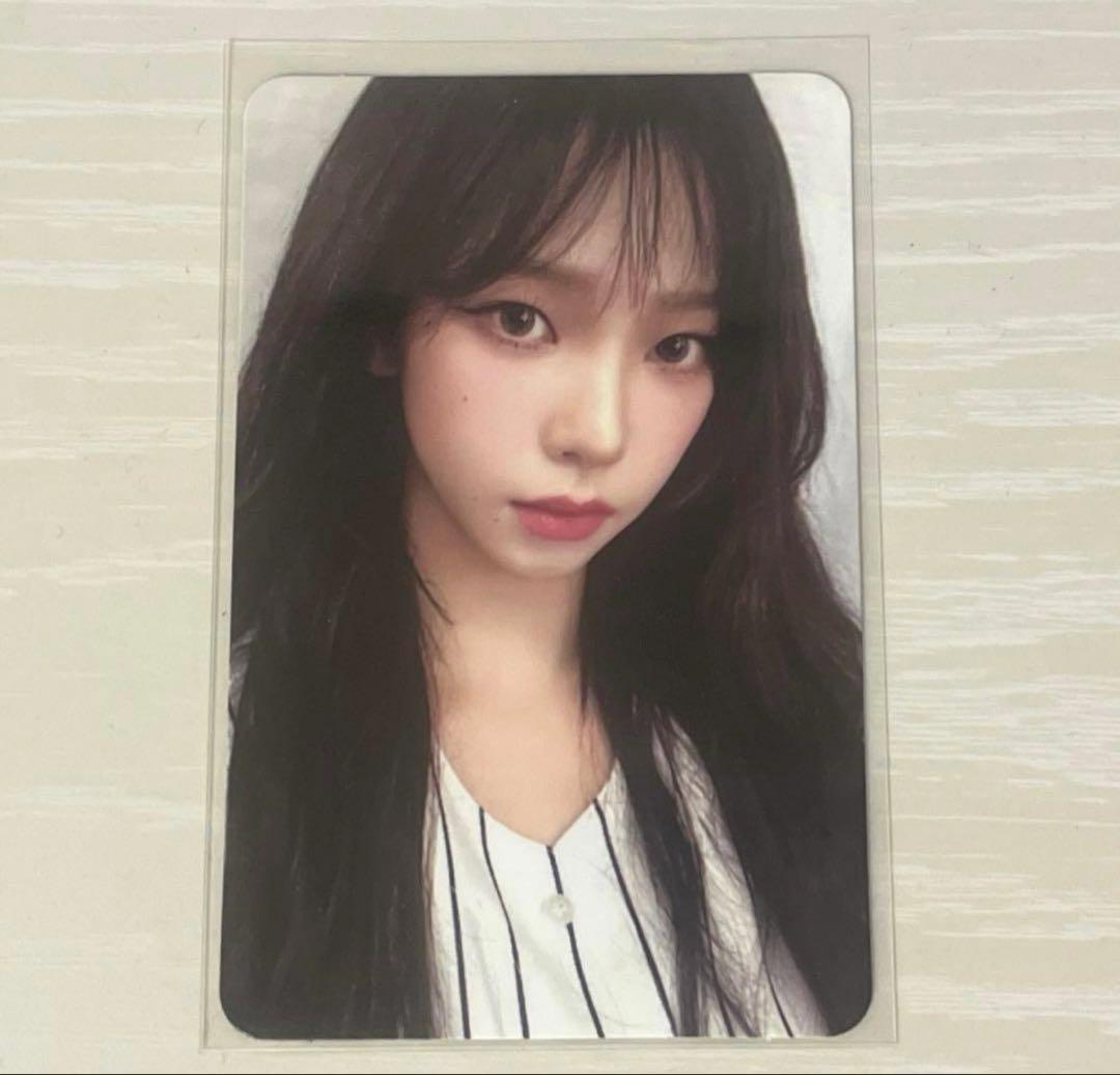 aespa ベースボール ユニフォーム トレカ カリナ