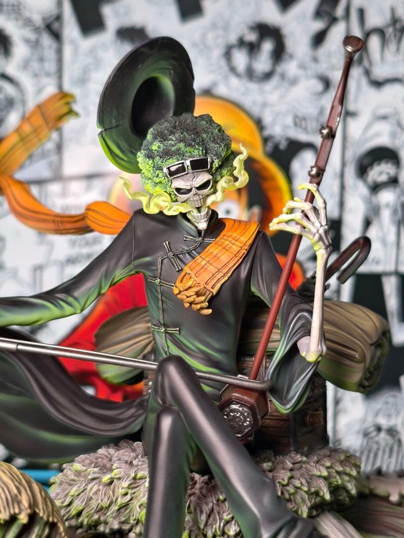 ワンピース ブルック 模界霧都 スタチュー フィギュア 即日発送　実物写真