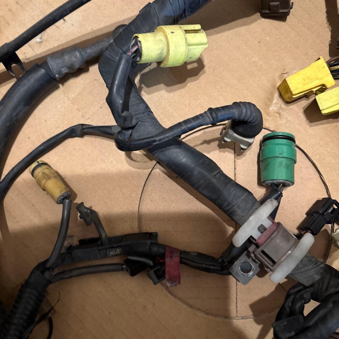 ae86 レビン　トレノ　後期　純正　エンジン　ハーネス