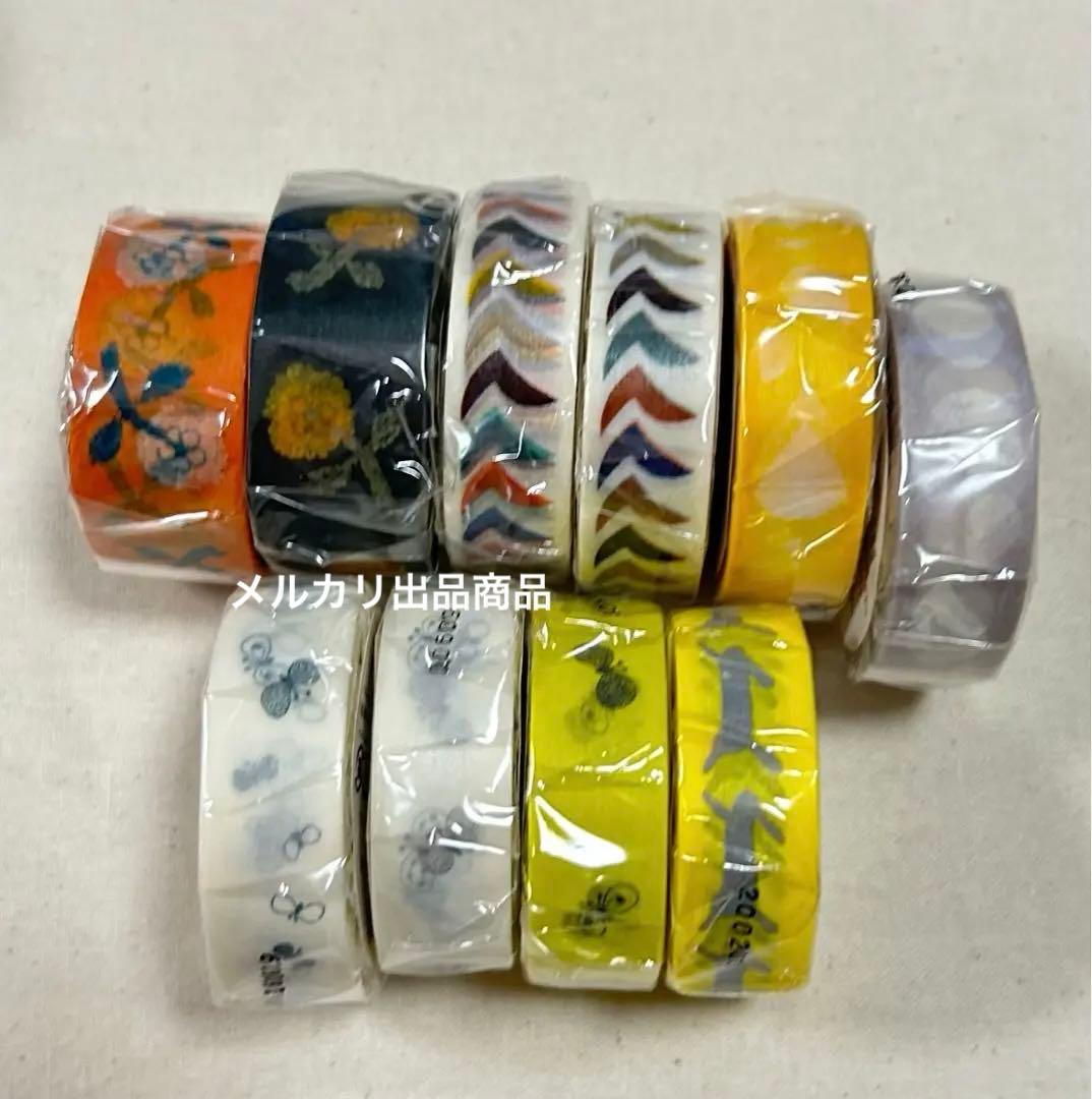 ミナペルホネン マスキングテープ　25個セット　廃盤　マステ　mt カモ井