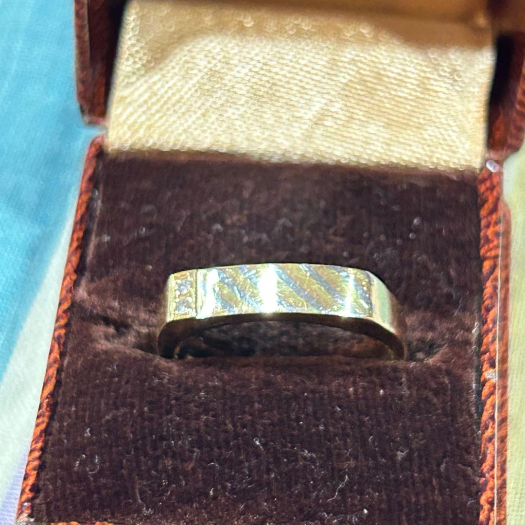 クラシカルな昭和のリング　ダイヤモンド