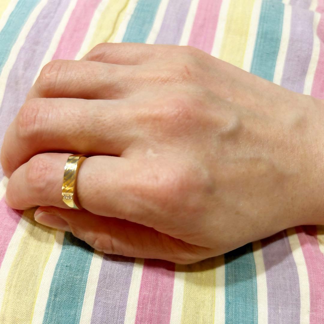 クラシカルな昭和のリング　ダイヤモンド