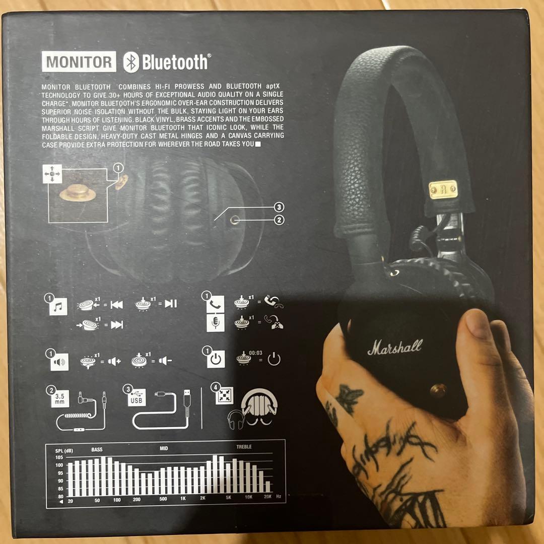 Marshall Monitor Bluetoothヘッドフォン