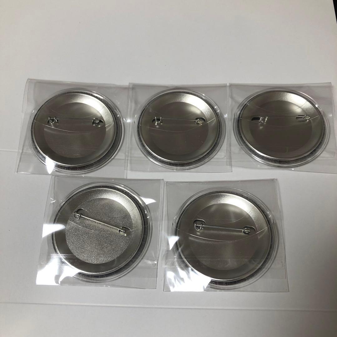 童磨　缶バッジ　5個セット　鬼滅の刃