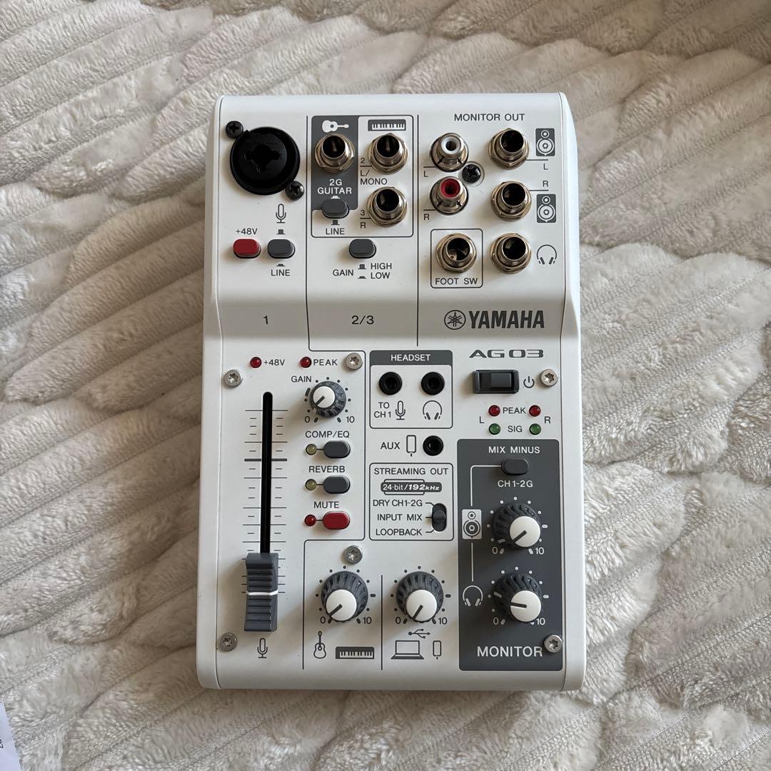 ライブストリーミングミキサーAG06 mk2