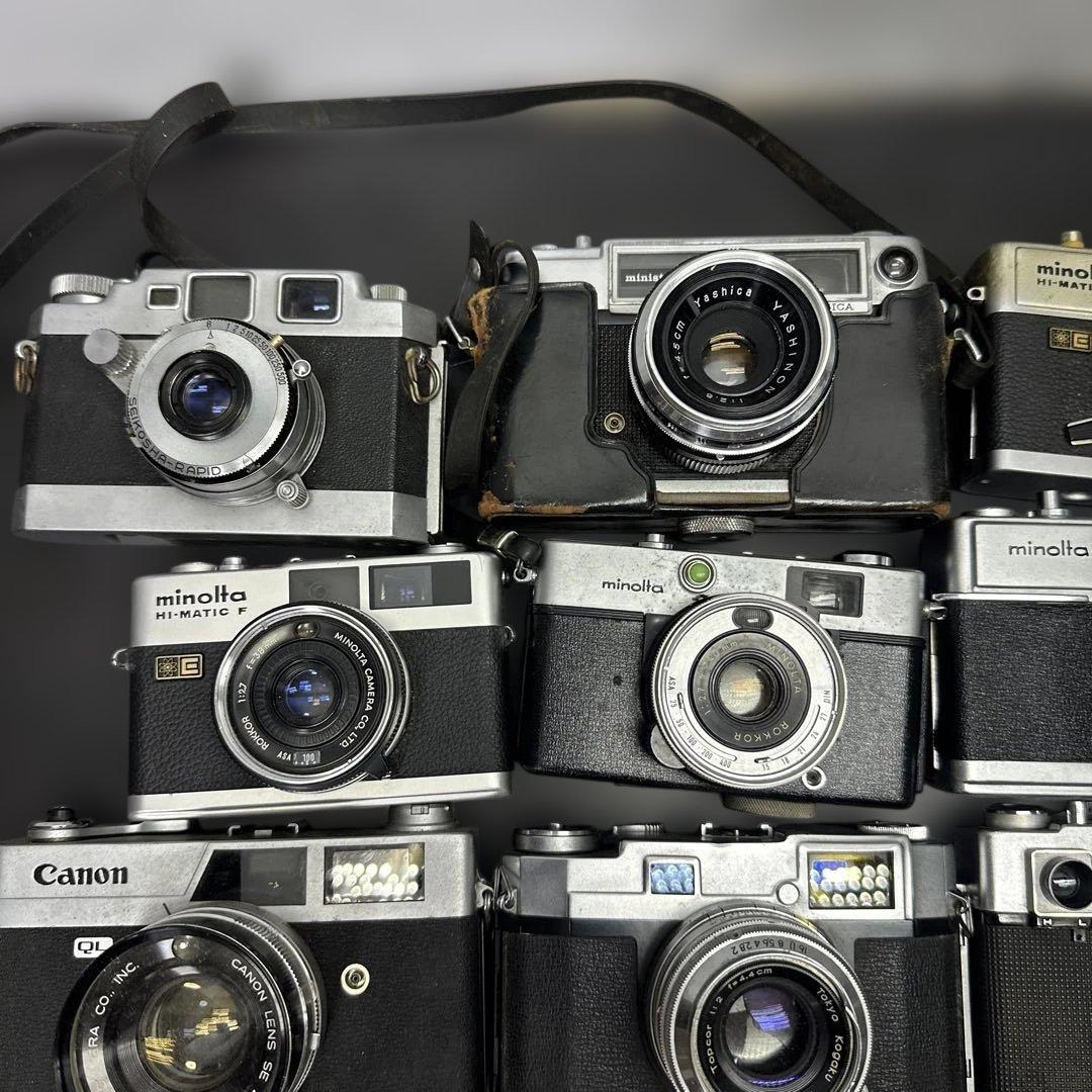 レンジファインダー　カメラ　④ 20台　まとめ　ジャンク　OLYMPUS等