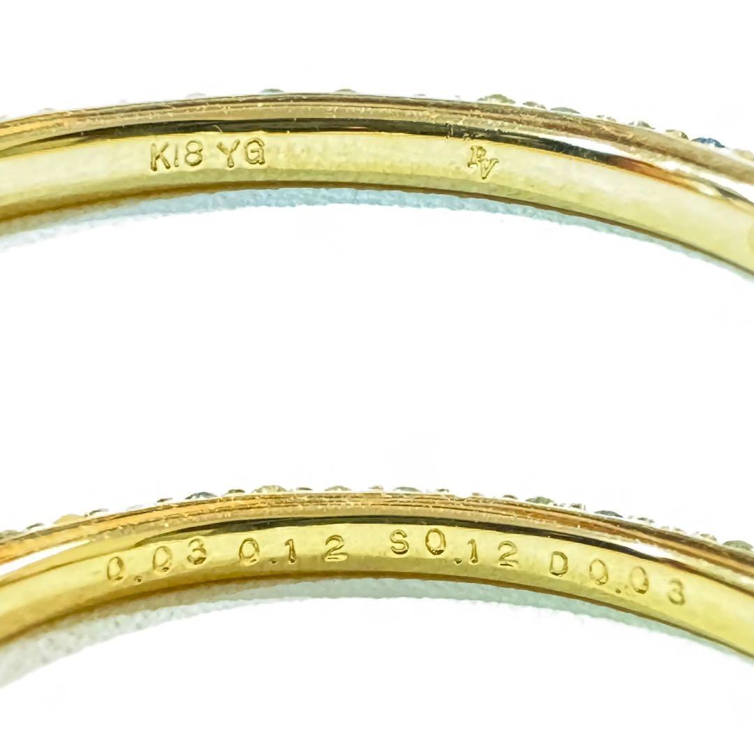 ポンテヴェキオ◆カリーナ*9号*サファイアリング*フルエタニティ*K18ダイヤ