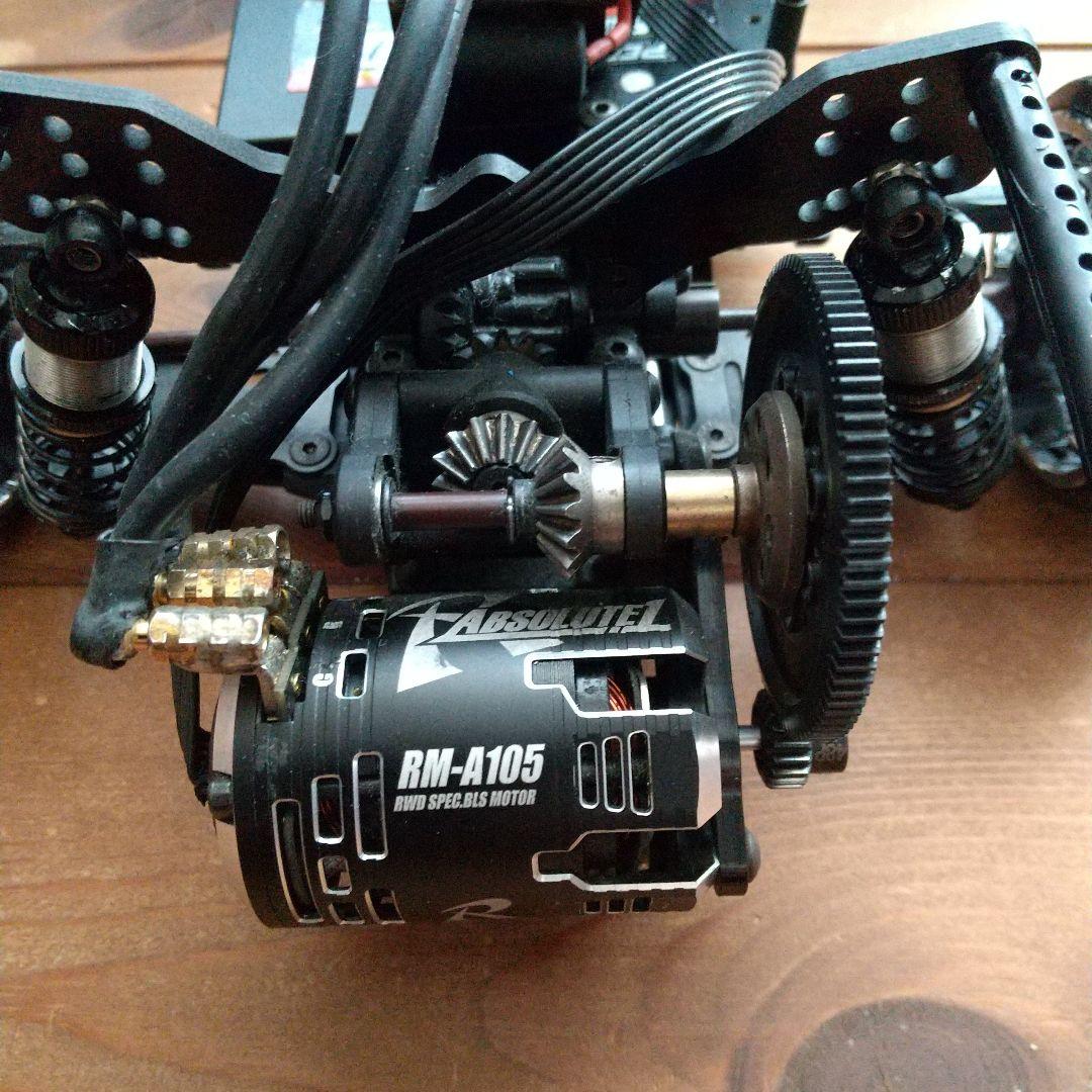 ラジコン 1/10 サクラD5 シャーシ、メカ、プロポセット