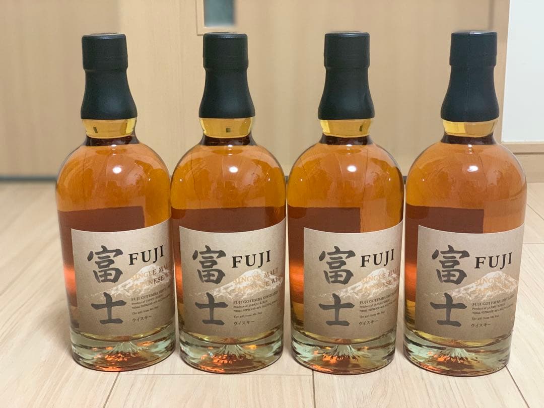 キリンシングルモルトジャパニーズウィスキー富士 700ml 4本