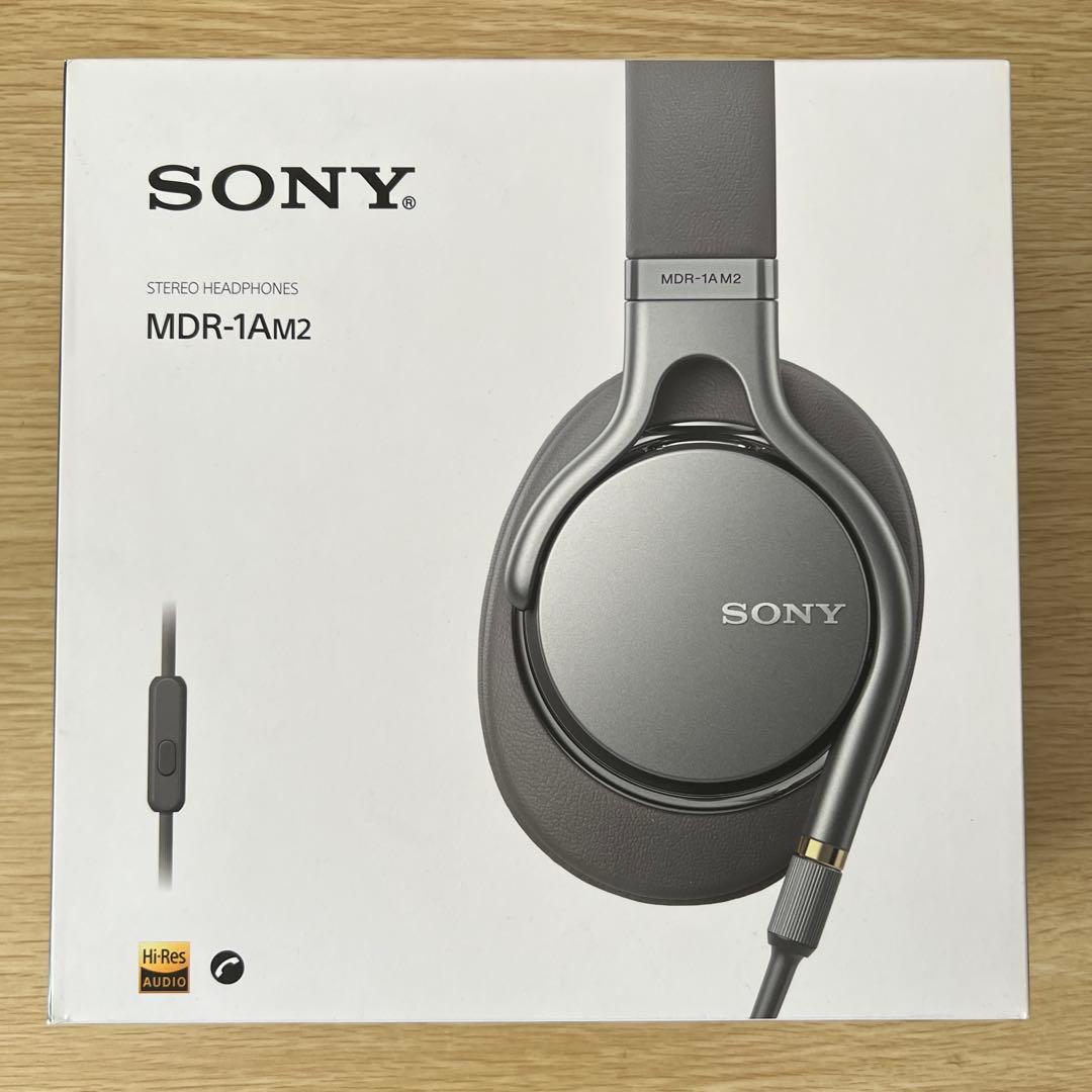 SONY ハイレゾヘッドホン MDR-1AM2（S） シルバー