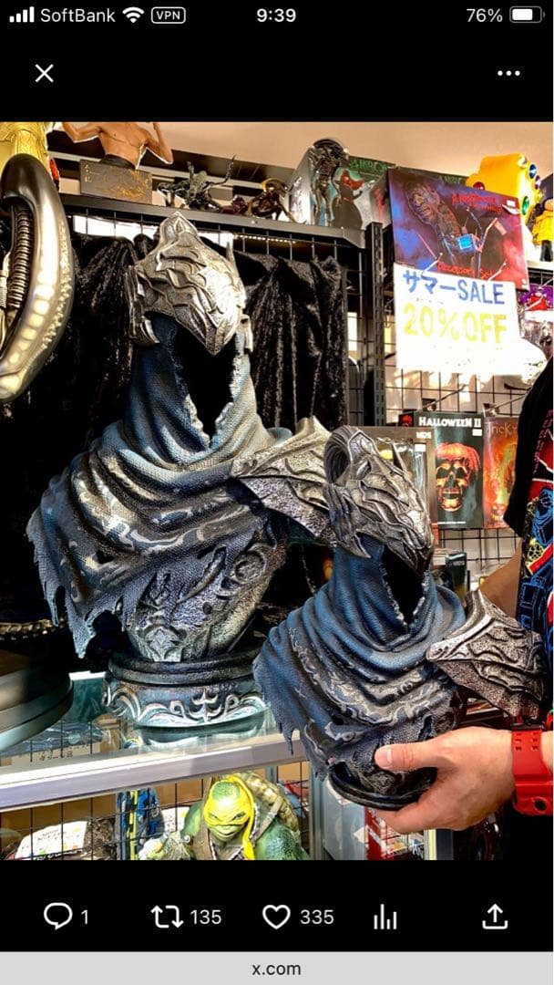 first4 DARK SOULS ダークソウル アルトリウス ライフサイズ