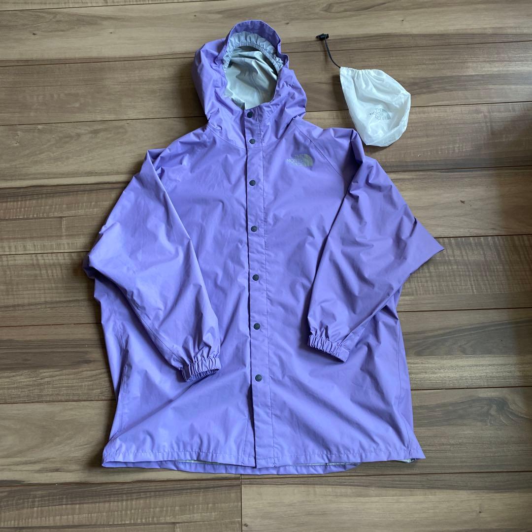 美品　ノースフェイス ツリーフロッグコート キッズ レインウェア 130