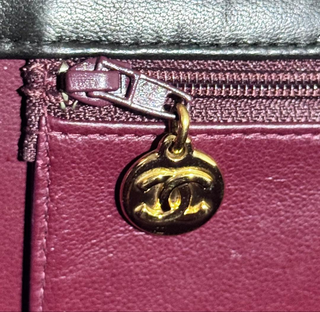 CHANEL マトラッセ ラムスキン ショルダーバッグ