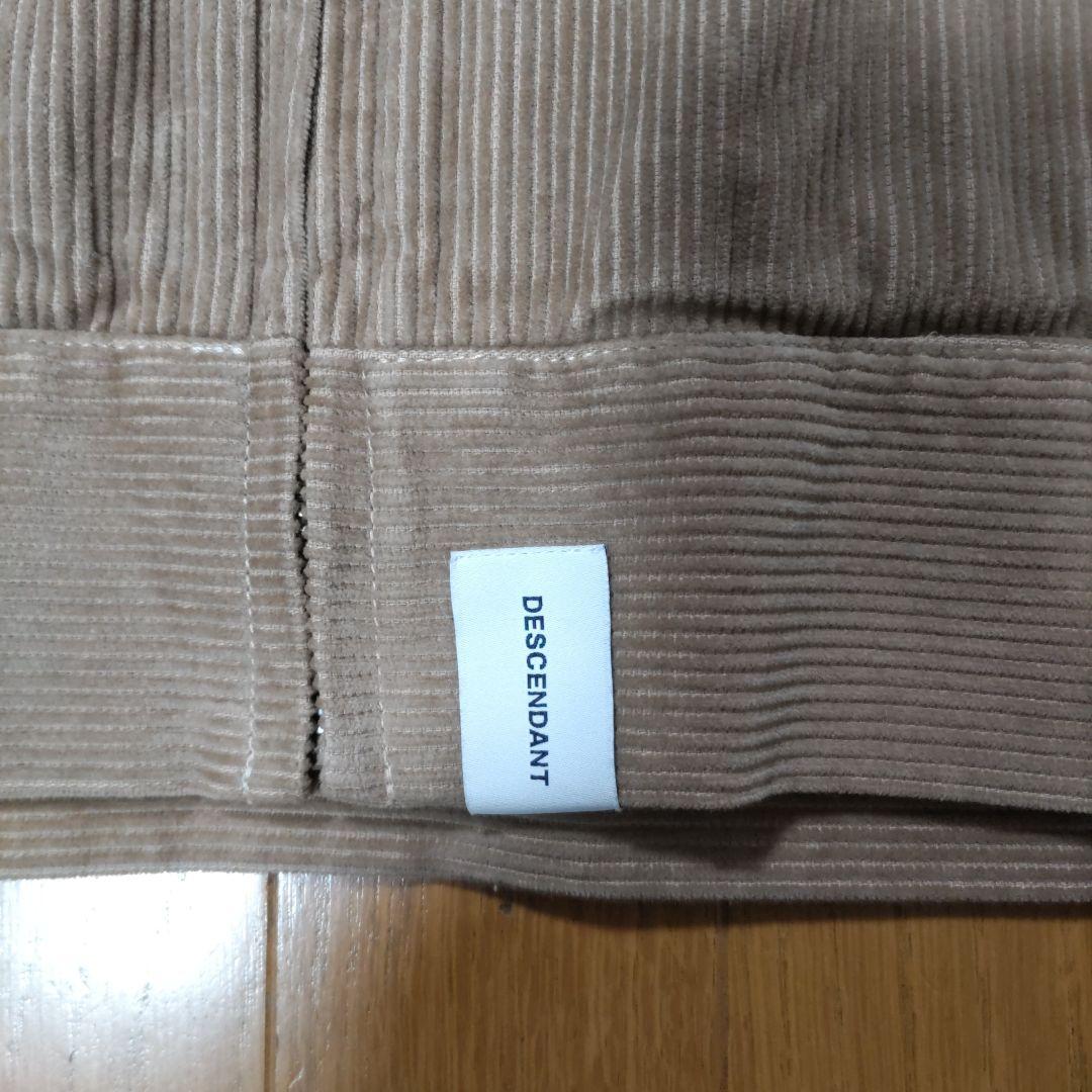 DESCENDANT コーデュロイ ジャケット ベージュ