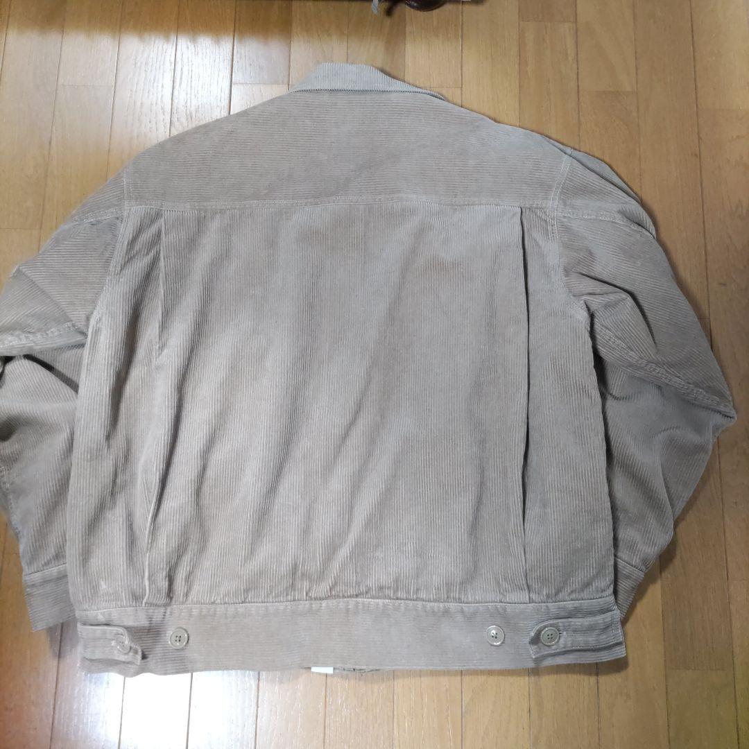 DESCENDANT コーデュロイ ジャケット ベージュ