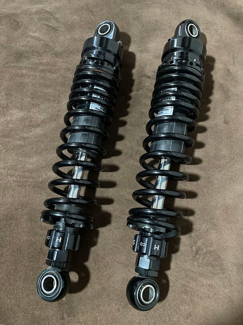 デイトナ アジャスタブルリアショック ブラック SR400/500用