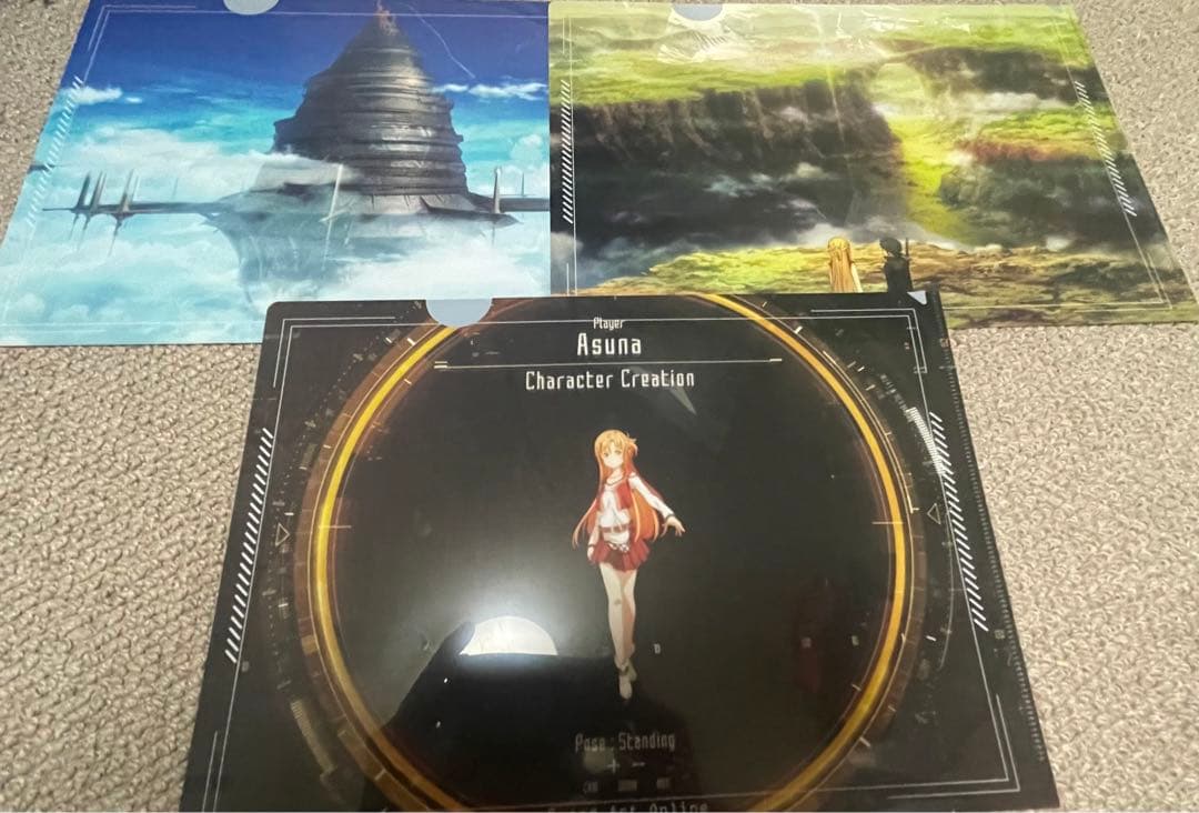 SAO クリアファイル各種