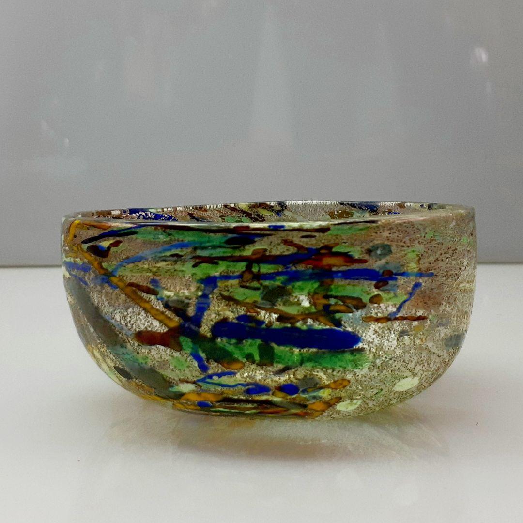 MURANO Sessantasei ムラノ 金彩 斑目模様 お碗 皿