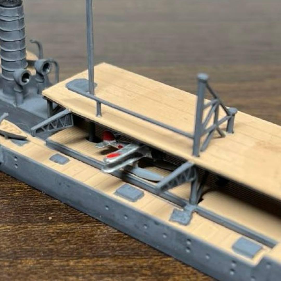 1/700 日本海軍　水上機母艦　能登呂 日本陸軍　特務艦　あきつ丸