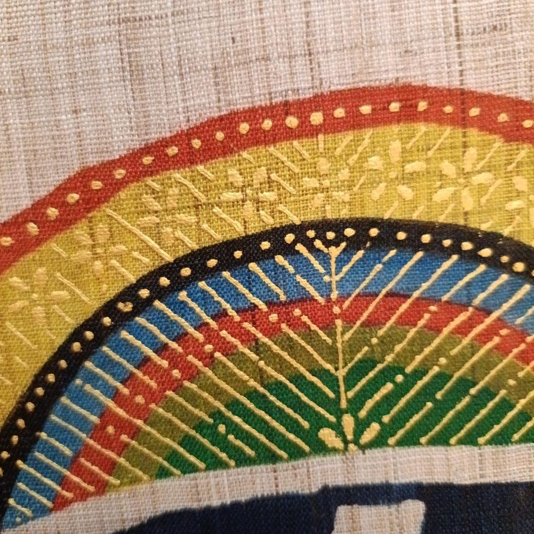 【新品未使用】田尾日出郎（たおひでお）「アトリエがらや」暖簾