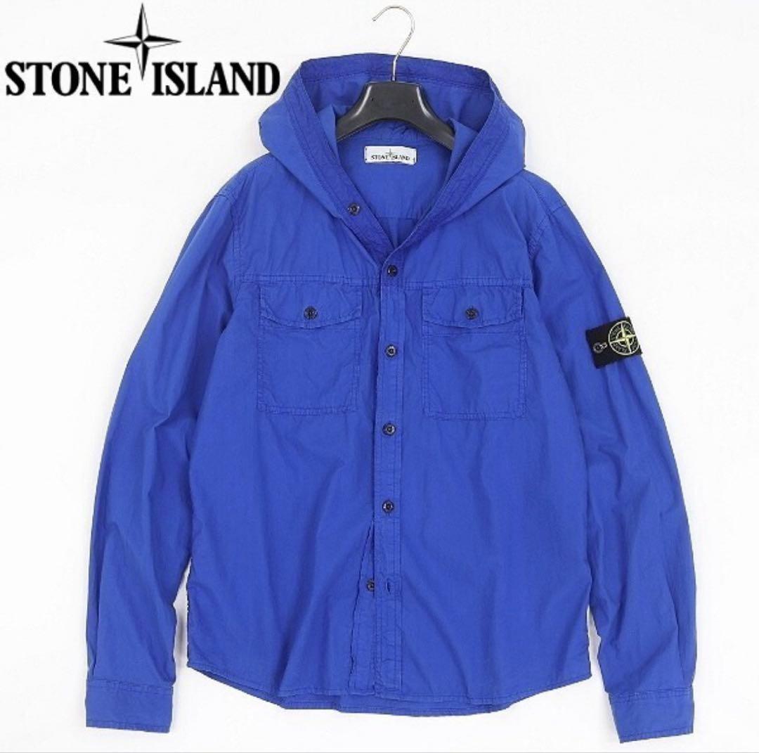 STONE  ストーンアイランド フーデッド ジャケット 正規品 L