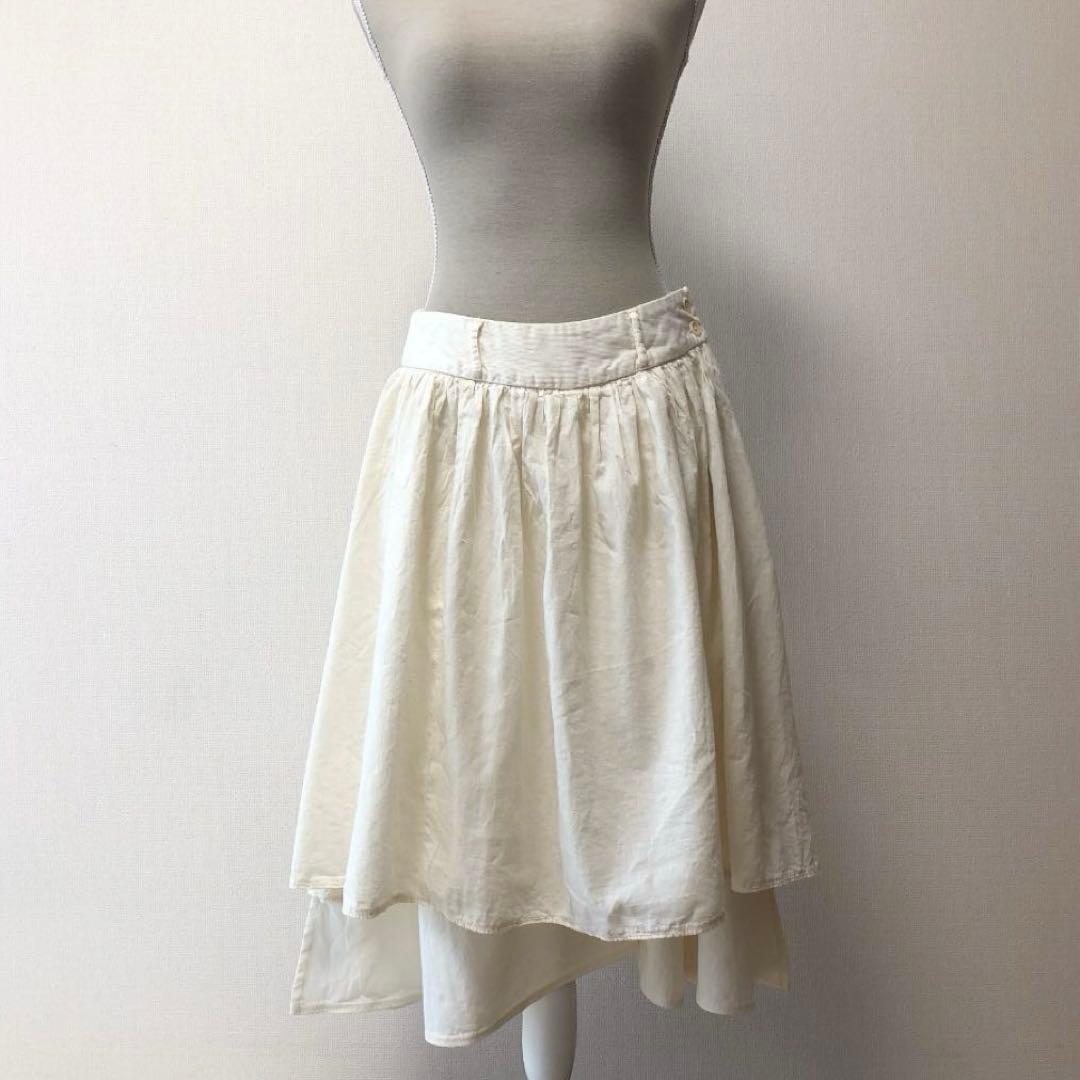 未使用タグ付★KAPITAL★コーデュロイ×麻スレキフリルパンツ★きなり★1