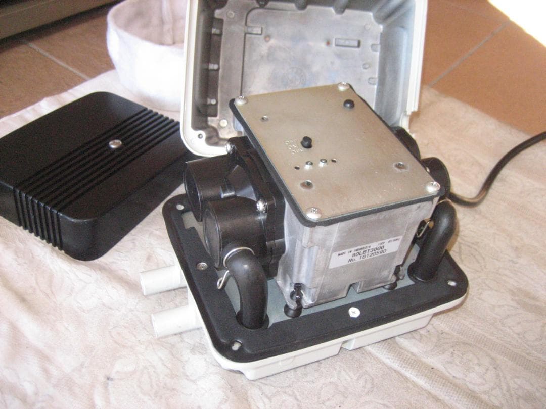 【安永(EP-80E-L)80L】　ダイアフラム　エアポンプ　ブロワ　浄化槽