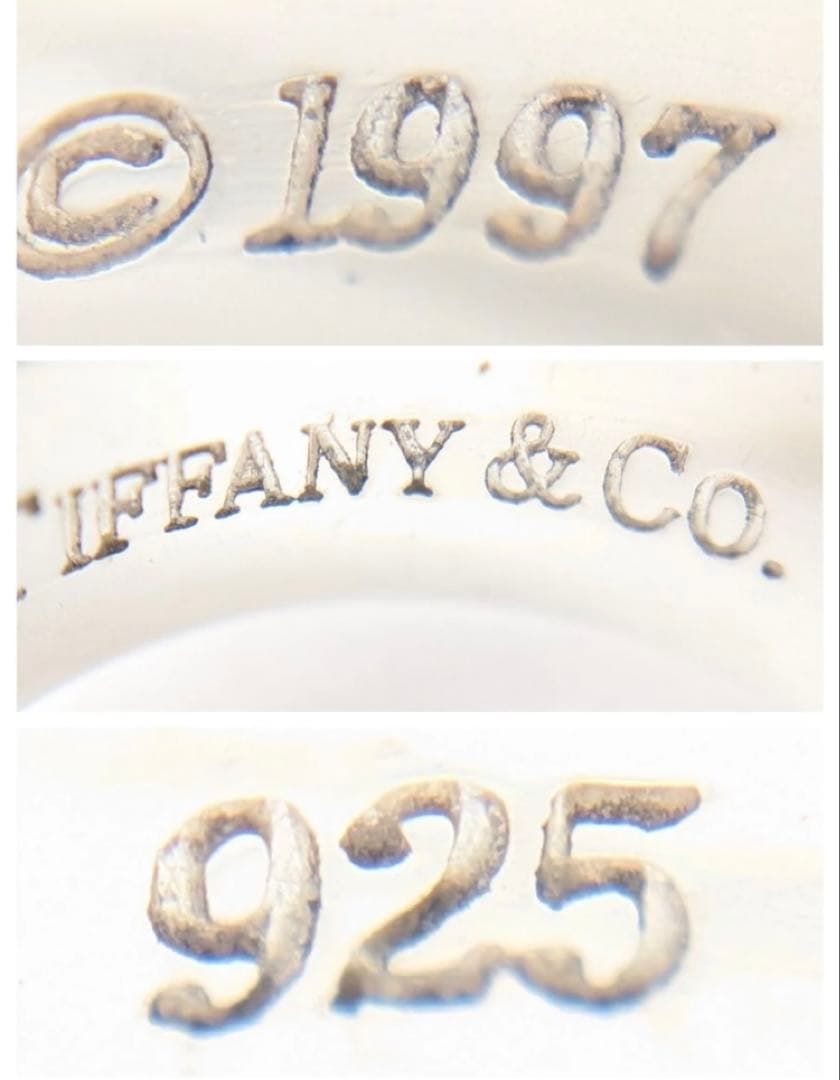 【箱•保存袋付き】Tiffany & Co. 1837 リング 925シルバー