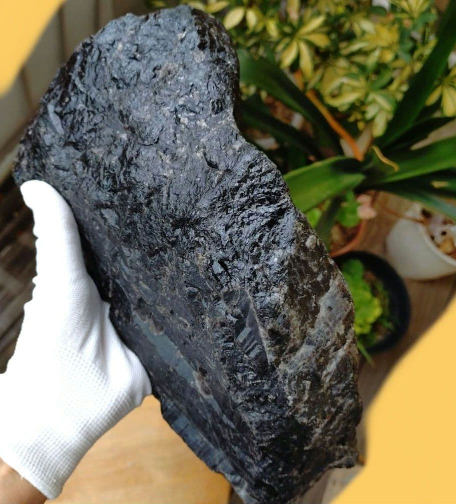 割引大特価✴️特大3.9Kg✴️純天然モリオン　黒水晶　原石　天然石