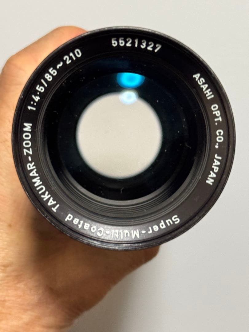 ASAHI PENTAX TAKUMAR-ZOOM 1:4.5/85〜210