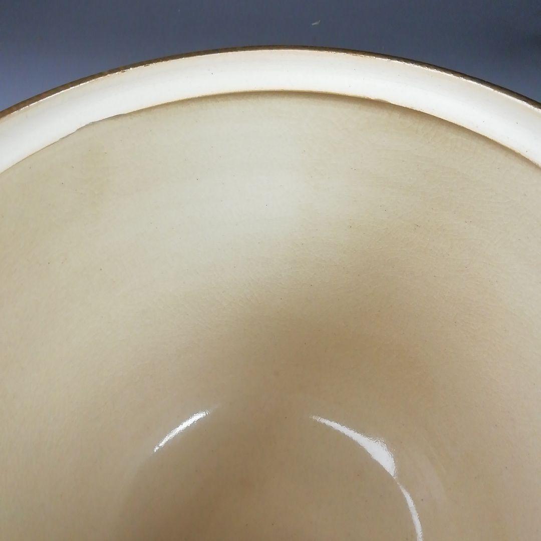 Ｗ２４　水指　『仁清写　四季七宝絵』『陶楽 造』　共箱　茶道具