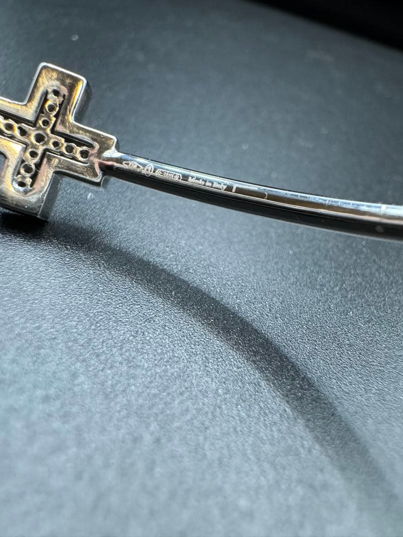 DAMIANI ベルエポック クロス バングル ダイヤ ブレスレット ダミアーニ