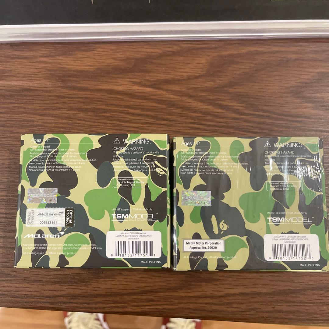 MINIGT BAPE × LIBERTYWALK 2台セット