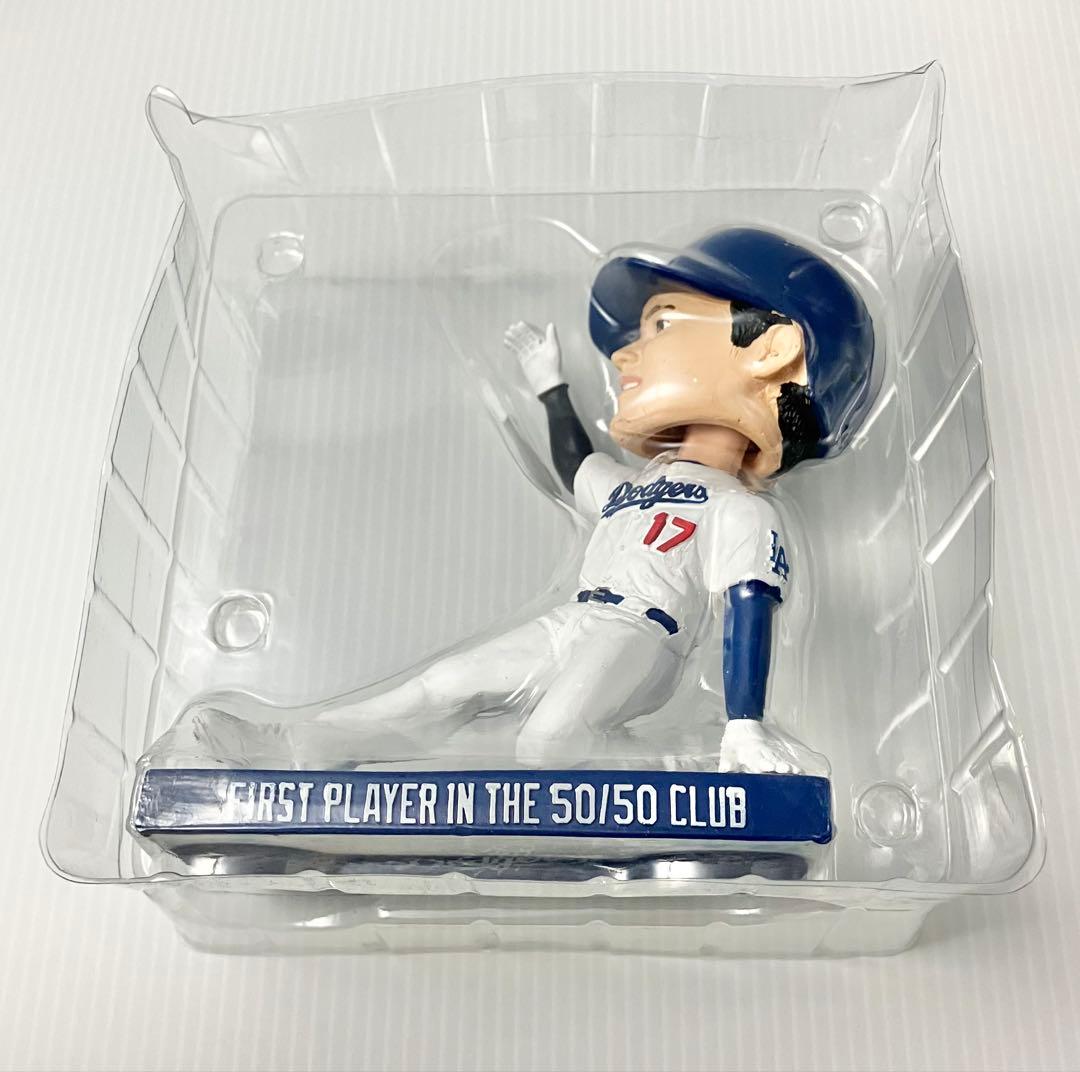 新品 大谷翔平 ボブルヘッド ドジャース 50/50 非売品 オマケ付き