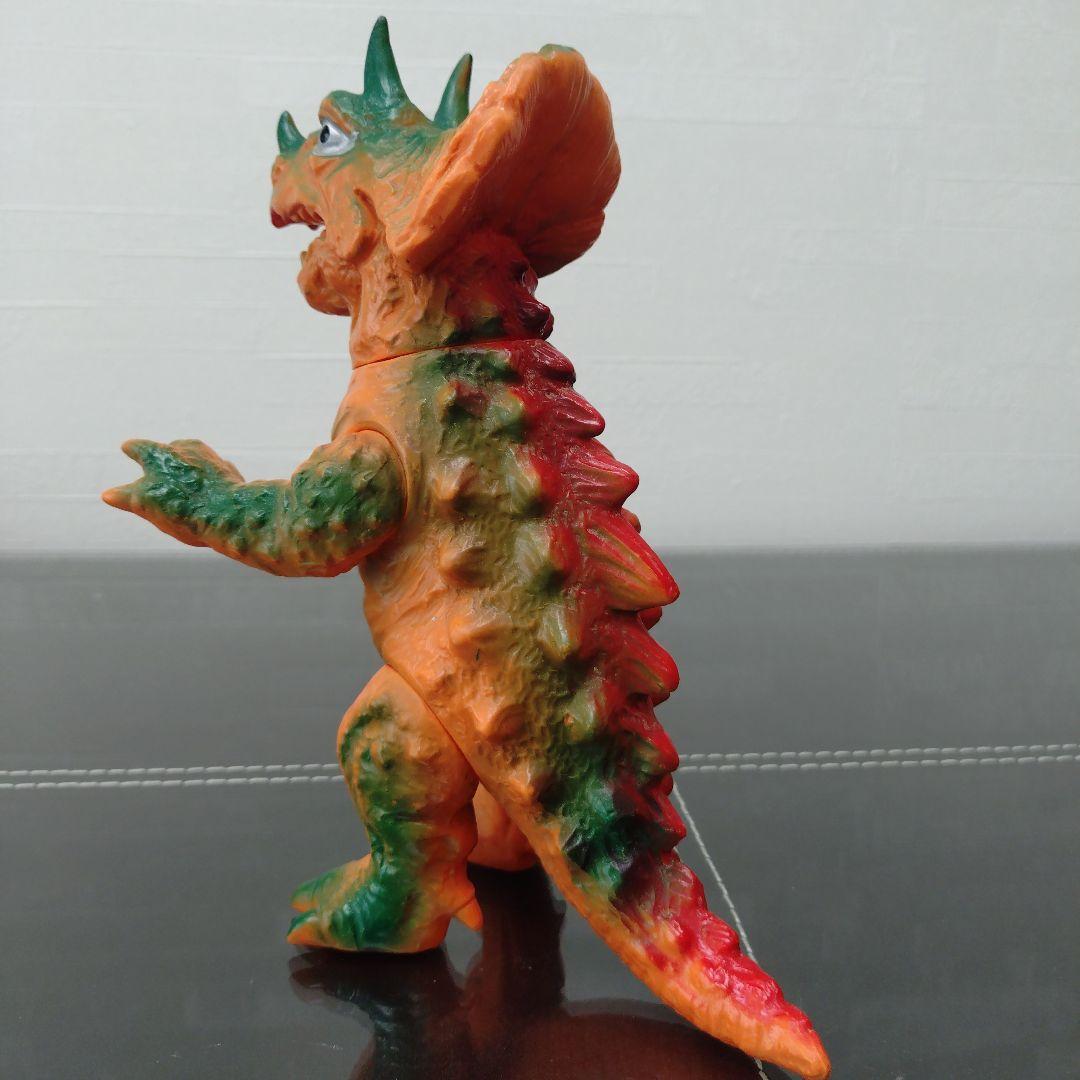 トリケラン ソフビ 三浦トーイ パチ怪獣 昭和レトロ