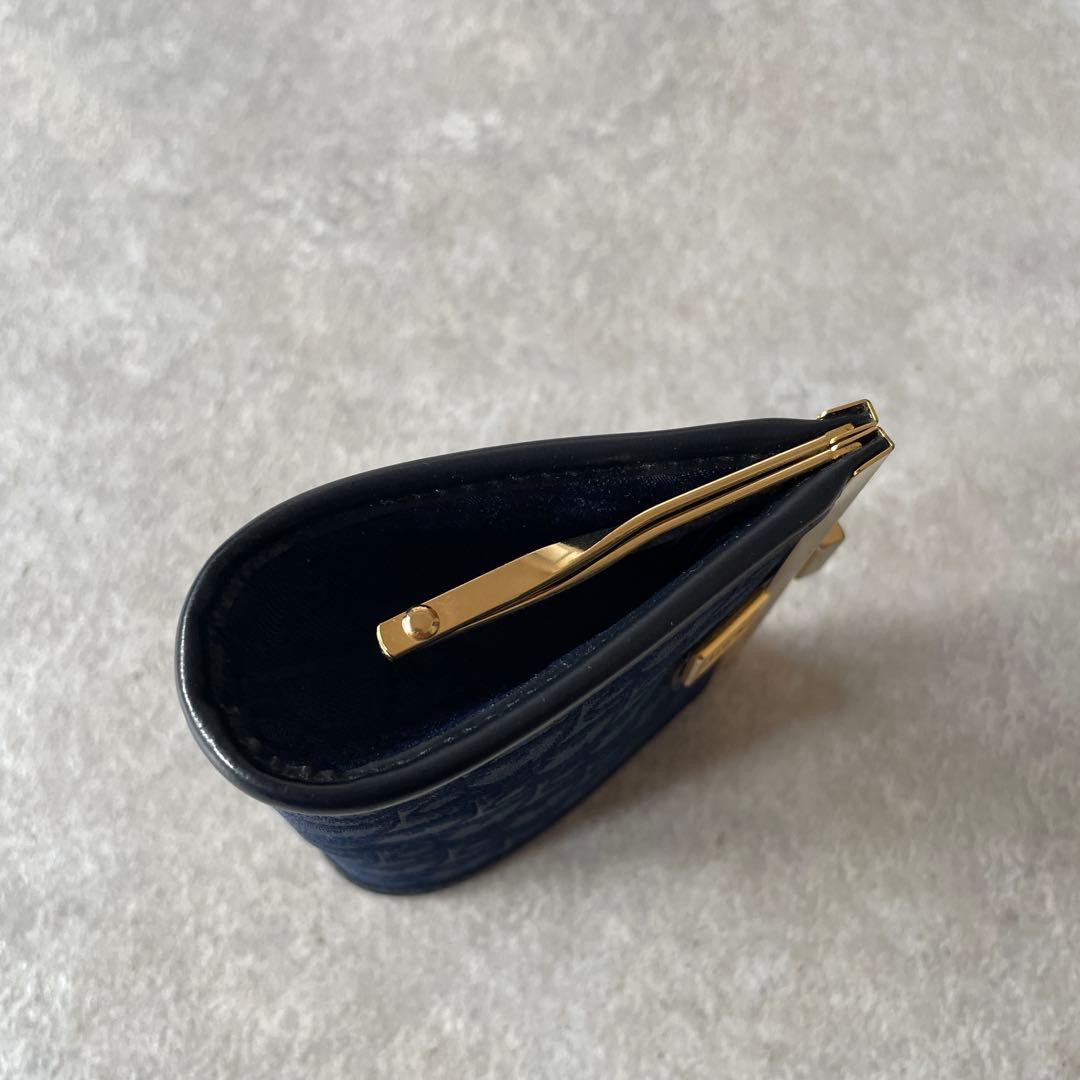 【新品同様】Dior トロッター ケース ネイビー 紺