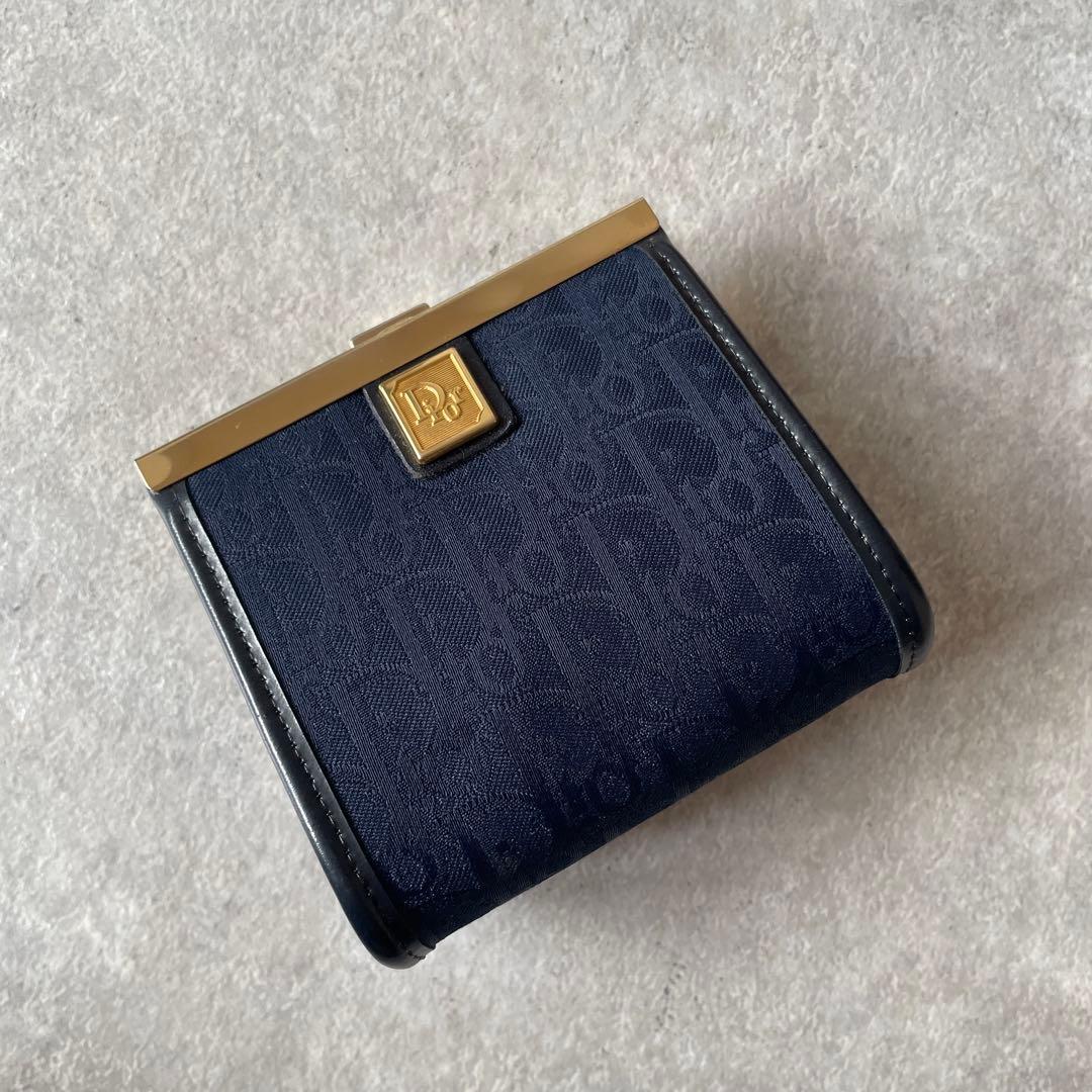 【新品同様】Dior トロッター ケース ネイビー 紺