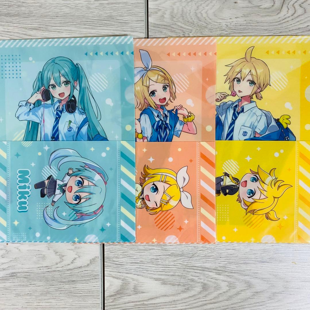 12種 コンプセット クリアファイル 初音ミク エンタメくじ