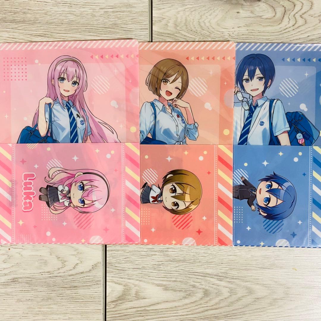 12種 コンプセット クリアファイル 初音ミク エンタメくじ
