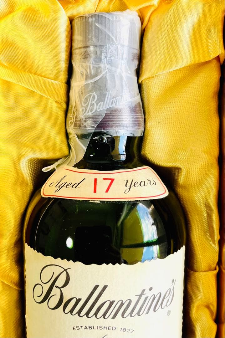 バランタイン１７年 特級 明治屋　17年熟成のスコッチウイスキー