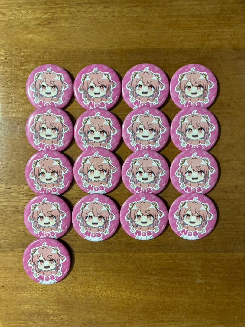 2023　缶バッジ　からぴち　のあ