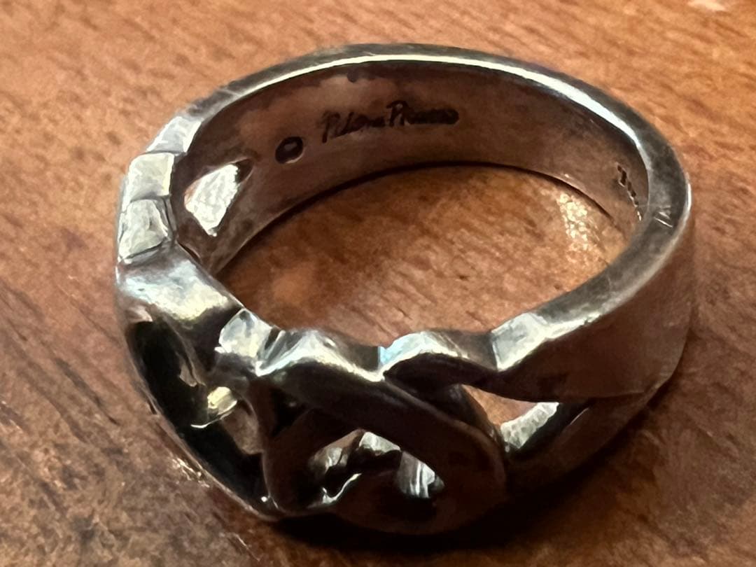 TIFFANY　パロマピカソラビングハートリング　シルバー12号