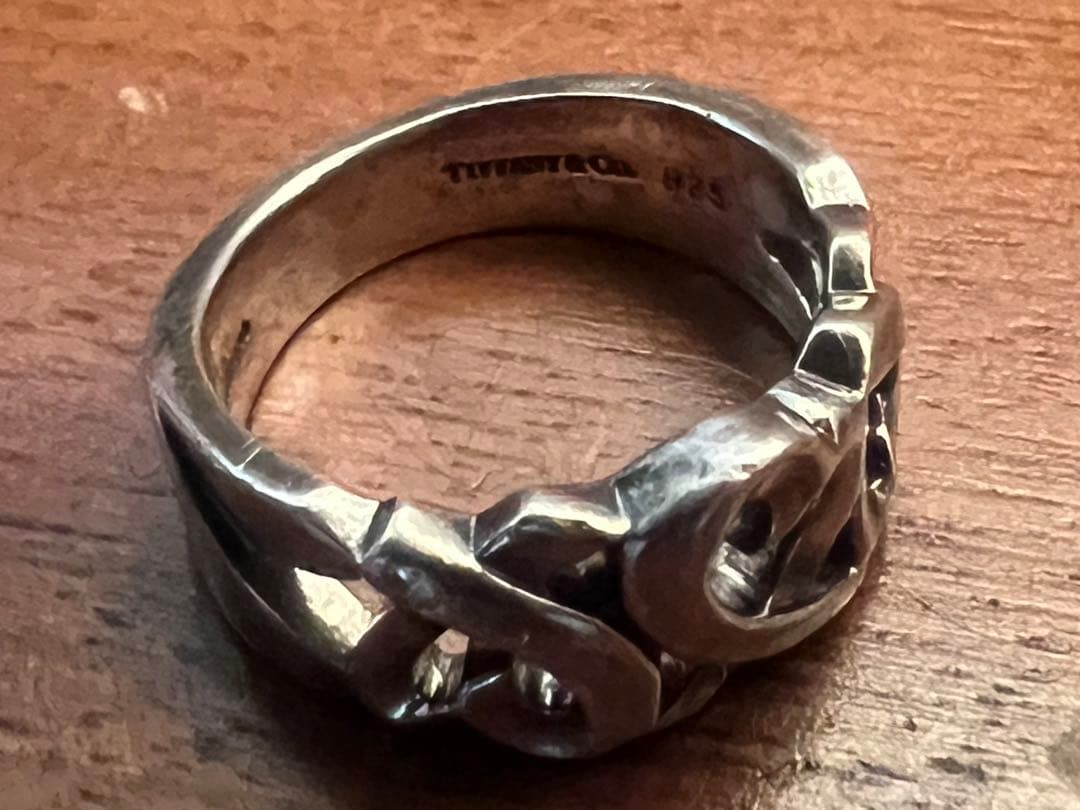 TIFFANY　パロマピカソラビングハートリング　シルバー12号