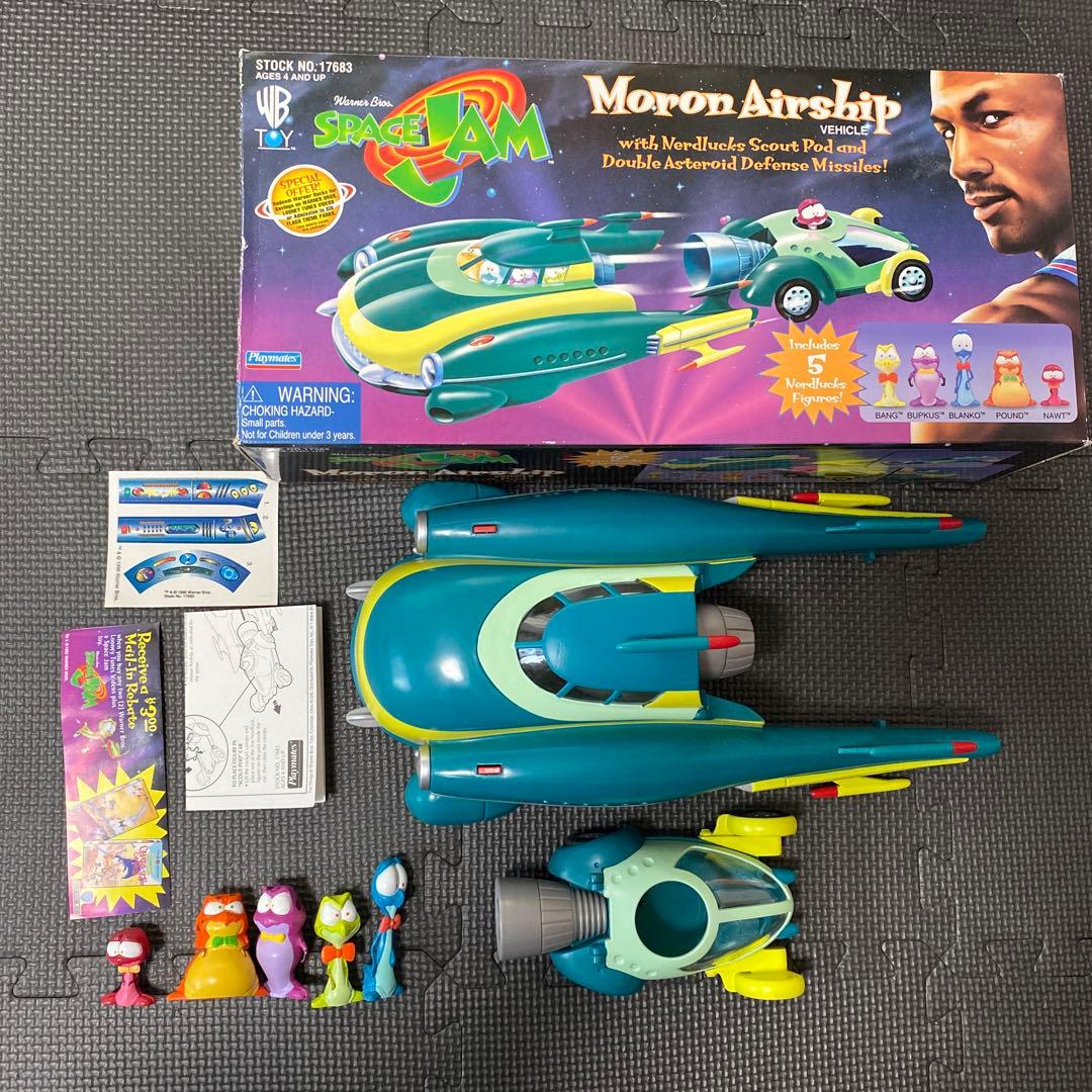 希少　Moron Airship space jam Warner Bros