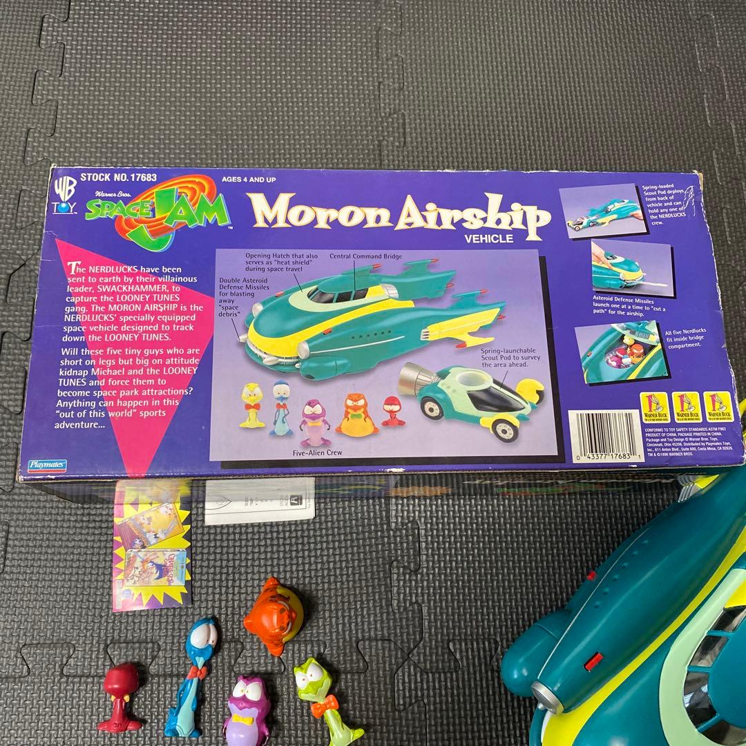 希少　Moron Airship space jam Warner Bros