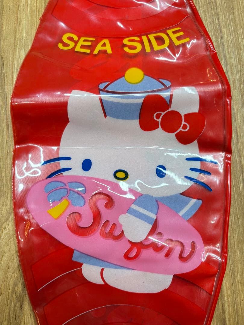 未使用品　レトロ 旧タカラ ハローキティ ビーチボール 40センチ サンリオ