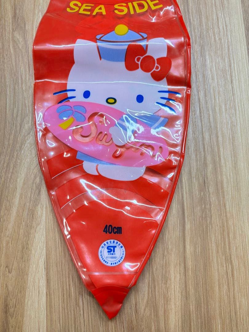 未使用品　レトロ 旧タカラ ハローキティ ビーチボール 40センチ サンリオ